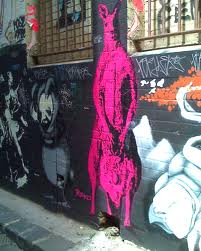 Reko Rennie, Big Red, Melbourne, 2012